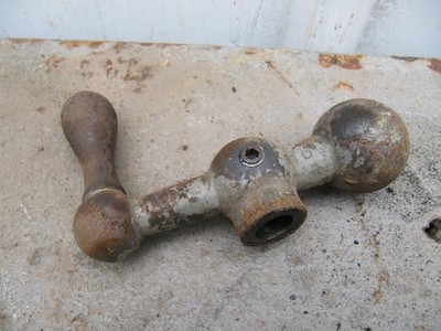 1942 Delta (Head Elevation Crank Handle) -17'' Power Feed Gang Drill Press