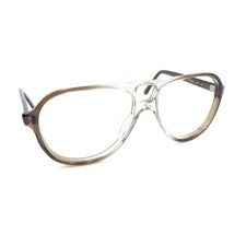 ArtCraft Passport 1 Brown Blend Clear Fade Aviator Eyeglasses Frames 140 USA