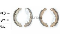 Textar Bremsbackensatz 91064600 FüR Fiat Ford