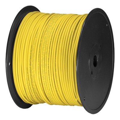 Kabelet Cat5e gelb U/UTP LSOH 24AWG Litze Patchkabel 305m Box