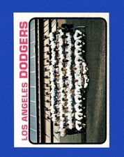 1973 Topps Set-Break # 91 Los Angeles Dodgers NR-MINT *GMCARDS*
