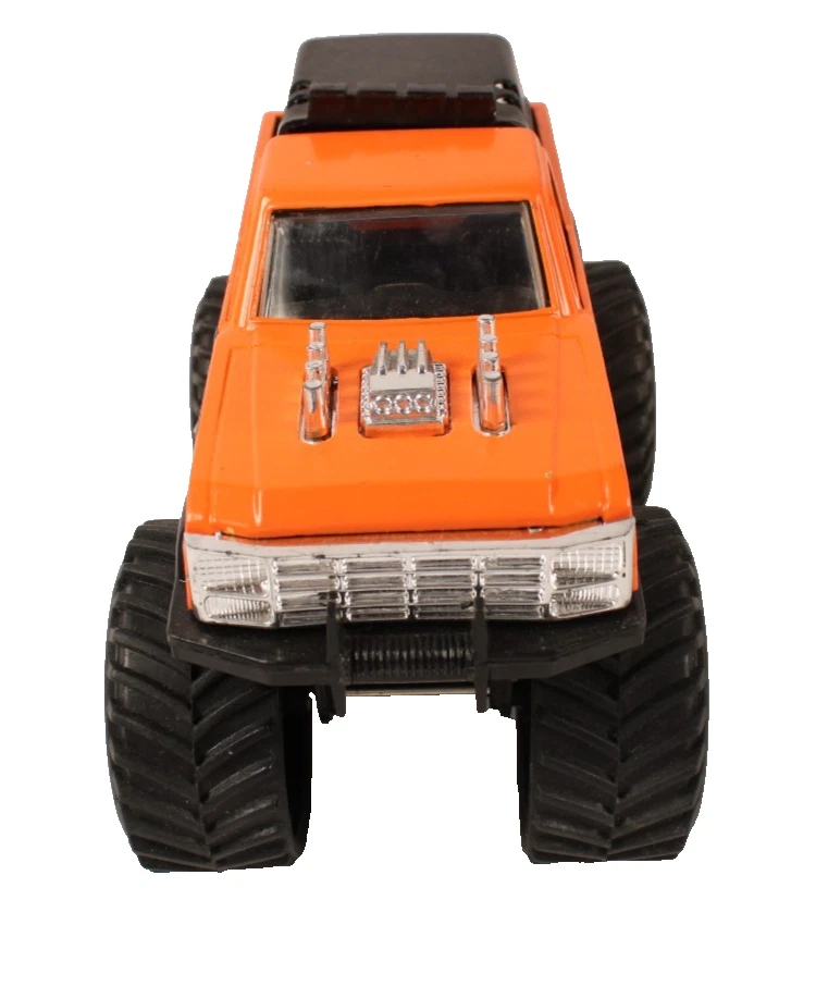 Tootsie 玩具 Monster Tread 怪物卡车 橙色和蓝色 VGC — 第 2/4 张图片