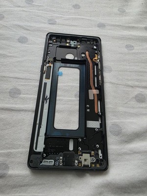  Samsung Galaxy Note 8 Mittelrahmen Rahmen Gehäuse Schwarz Neu black