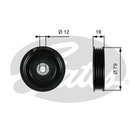 Gates Spannrolle, Keilrippenriemen Drivealign® T39184