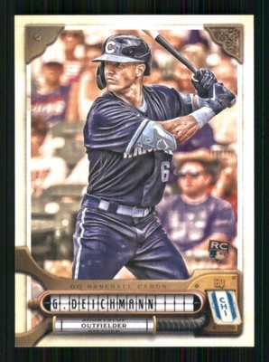 2022 Topps Gypsy Queen #50 Greg Deichmann RC Chicago Cubs 70626
