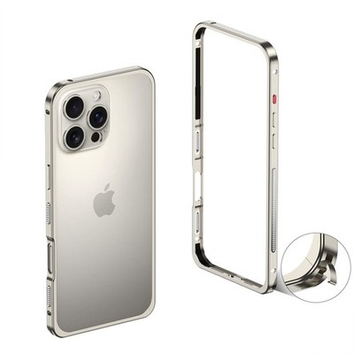 For iphone 16e Luxury Slim Metal Aluminum Bumper Frame Protection Case