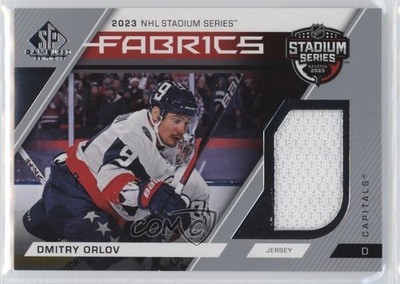 2023-24 Upper Deck SP Game Used Stadium Series Fabrics Dmitry Orlov #STS-18 2d8