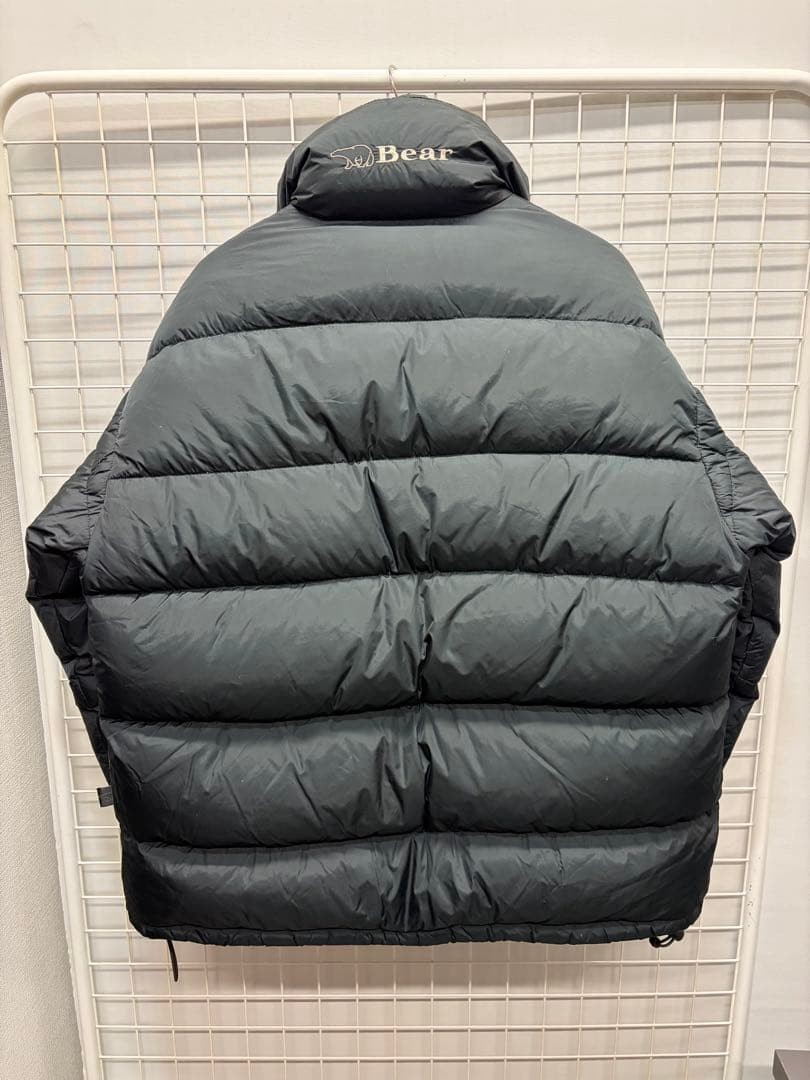 Bear Bear Reversible Black Down Jacket Men Size: … - image 5