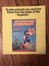 Mike Tyson's Punch-Out Nintendo NES Punchout Original Letter & Manual (writing)