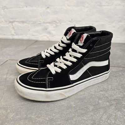 Vans Sk8-Hi Sneaker UK 4 EU 36,5 Schwarz Weiß High Top Sneaker