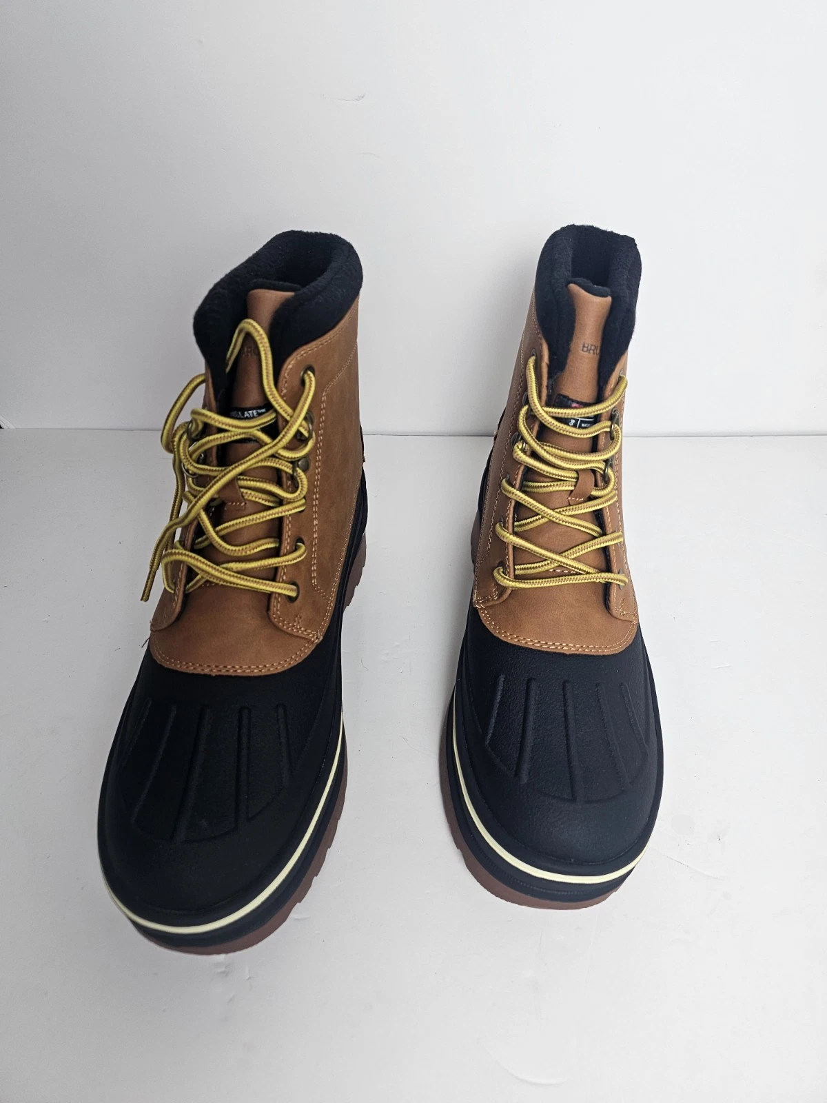 Size 8.5 - Bruno Marc Insulated Fur Snow Boot - WATERPROOF Men's
