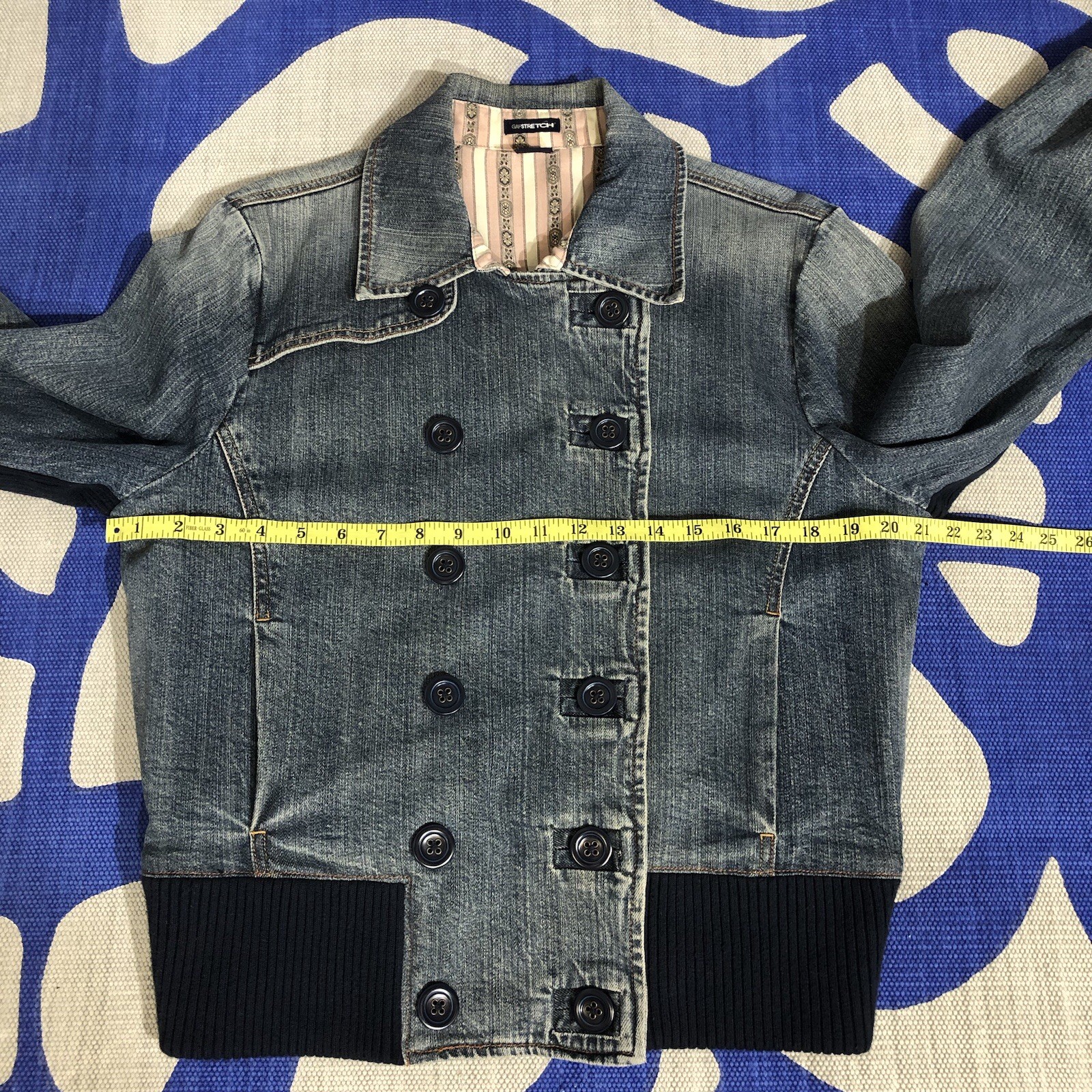 GAP Double Breasted Jean Jacket - image 9