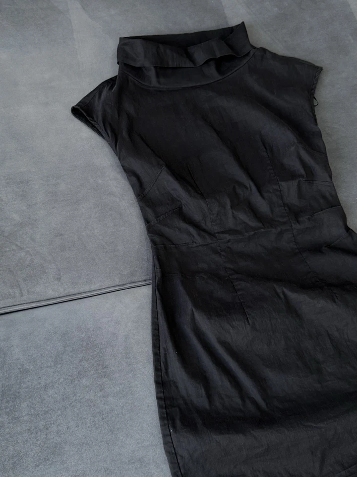 Vestido Sarah Pacini Negro Avant Garde 2000’s Único Mujer Talla S Foto 4 de 4