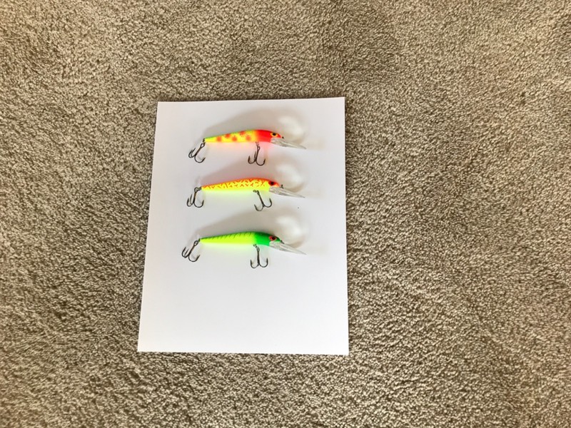 Vintage Thunderstik Custom Colors New Brads Custom Painting Walleye Salmon Lures