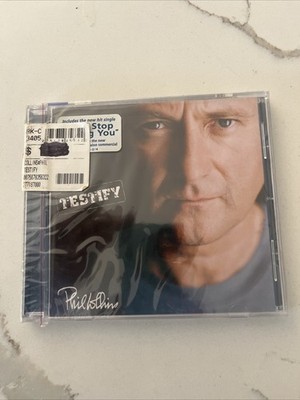 Testify by Phil Collins (CD, 2002) 12 Great Tracks! BRAND NEW & FACTORY SEALED!