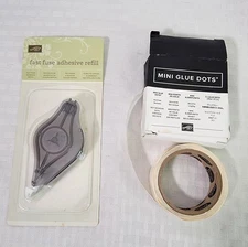 Stampin' Up! Fast Fuse Adhesive Refill & Mini Glue Dot - 12902, 103683 - NEW!