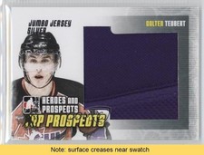 2009-10 ITG Heroes and Prospects Top Jumbo 1/1 Colten Teubert #JM-07 READ 2a8
