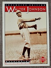 1995 Exclusive Edition Sonic/Coca-Cola #18/20 Walter Johnson