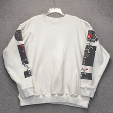 Cav Empt Sweatshirt Mens XL White Program Str...