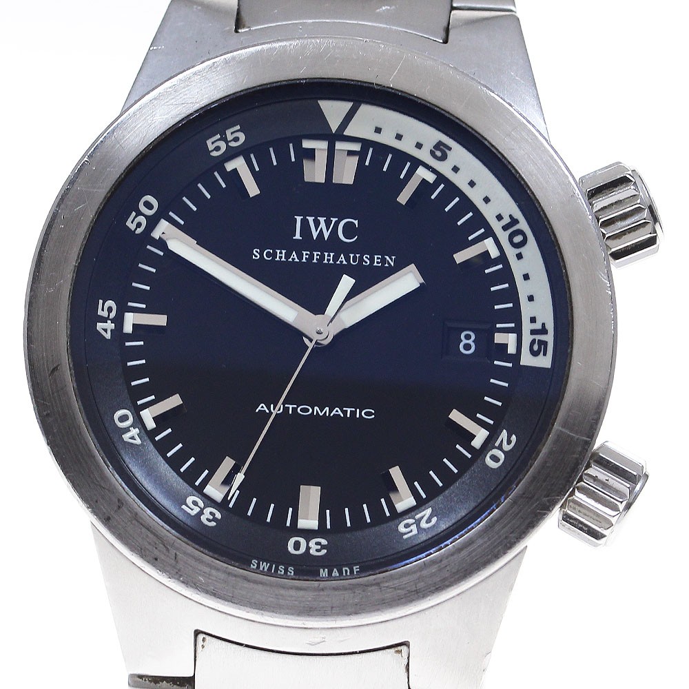 IWC SCHAFFHAUSEN Aqua timer IW354805 Date Automatic Men's Watch_861421