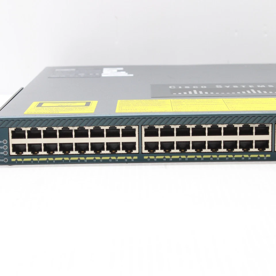Cisco Catalyst WS C4948 10GE S V13 Layers 2 to 4 Network Switch 48 x 1 Gbps - Image 4 of 4