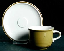 Mikasa Everfresh Green Cup & Saucer 1269942