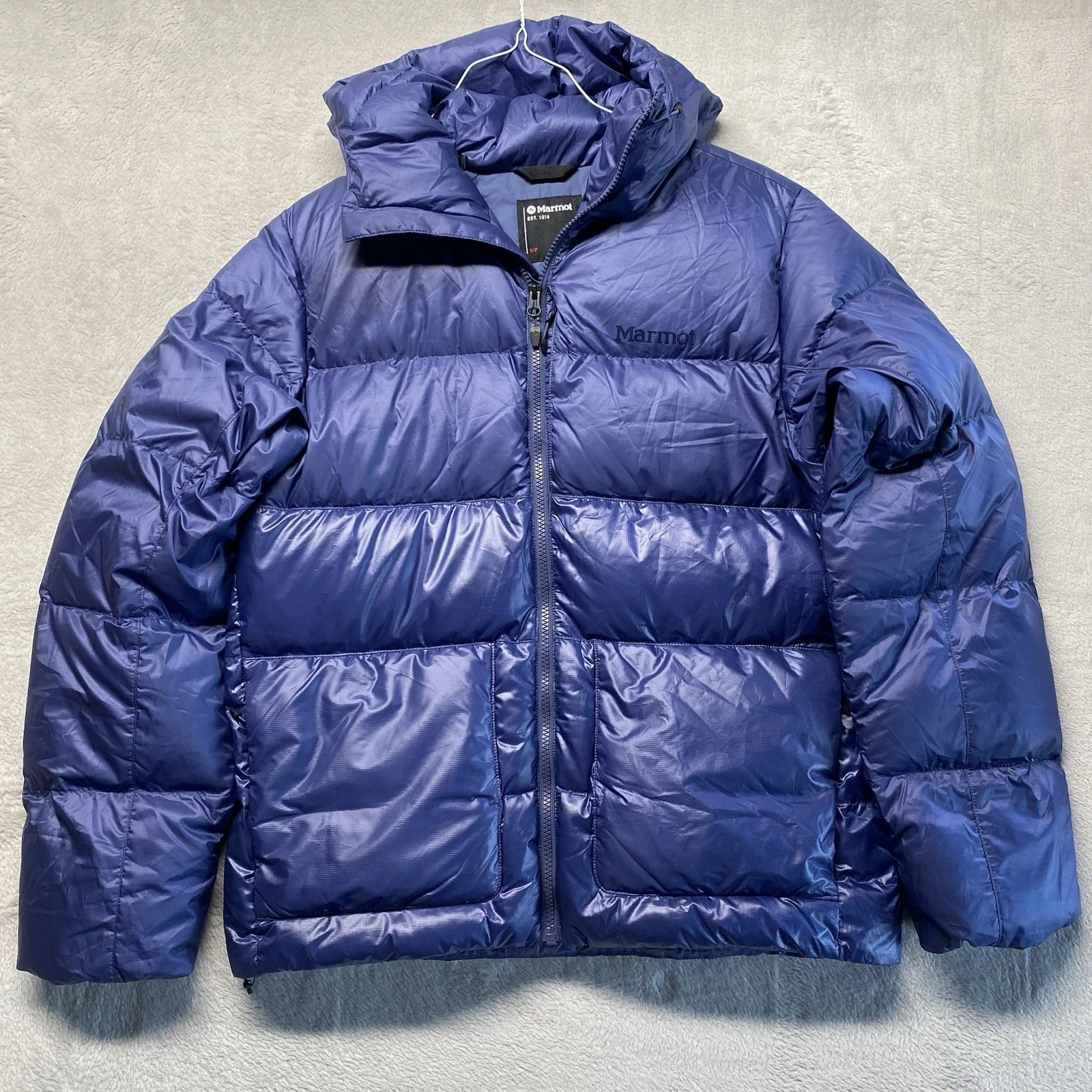 Marmot Jacket Mens Small Blue Down Puffer Quilted Soft Shell Cold Weather Snow
Opens in a new window