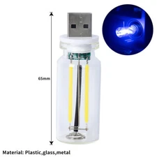 Retro Car Lamps USB LED Car Interior Atmosphere Lights Plug-in USB Night Lamps