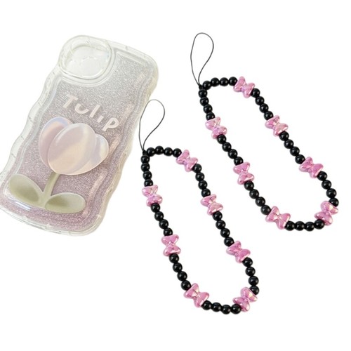 Upgrades bows Phone Charm Strap Wrist Lanyard Wrist Decorations for Casual - Zdjęcie 2 z 8