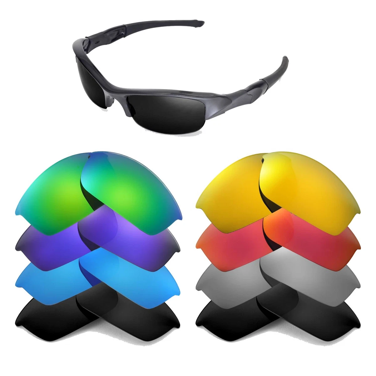 Oakley straight sales jacket replacement lenses