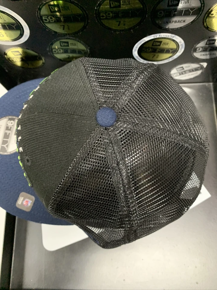 Seattle Seahawks New Era 9Fifty Colección “NFL Casco Camionero” Gorra SnapBack Foto 4 de 4