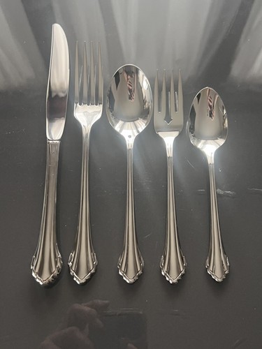 Oneida Community CLARETTE Edelstahl Besteck NEU NOS 5-teiliges Gedeck - Bild 1 von 8