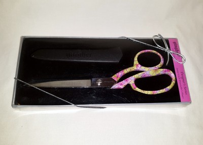 GINGHER SCISSORS DESIGNER SERIES ~ ''JAMIE'' 8'' DRESSMAKER ~ RH ~ NEW IN BOX