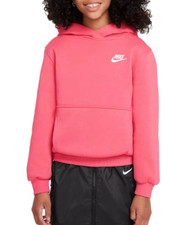 Nike All Kids Size XS - Fit Sportswear Club Fleece Hoodie Sweatshirt MSRP 45