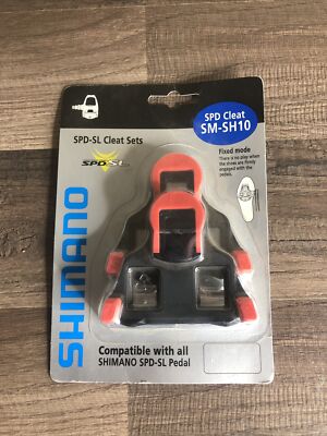 Shimano SMSH10 SPDSL Cleat Set With Hardware Fixed Model
