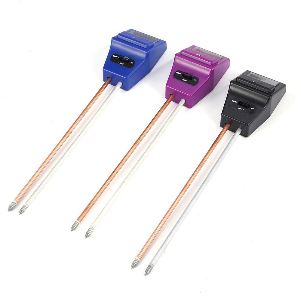 3in1 Soil PH Meter Flower Pot Hygrometer Soil Tester Plant Moisture