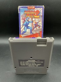 Mega Man 2 (Nintendo NES, 1989) completo CIB COMPLETO con manuale testato e funzionante