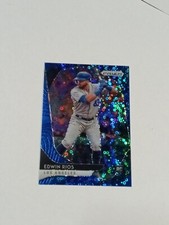 Edin Rios 2020 Prizm Blue Donut Circles SP 42/199 Rookie Card #241