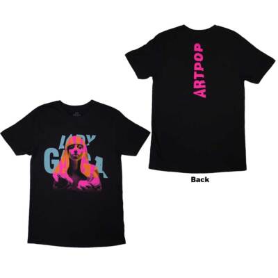 Lady Gaga Unisex T-Shirt Artpop Cover (Back Print) | eBay