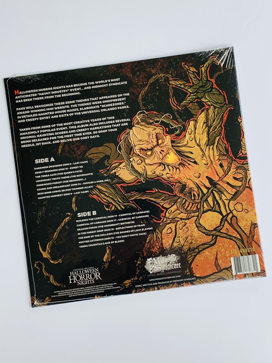 2021 Universal Studios Music of Halloween Horror Nights HHN Vinyl