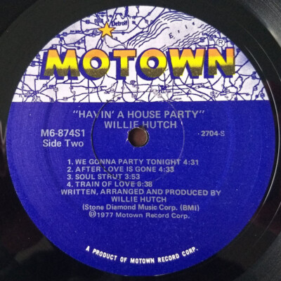 洋楽 Willie Hutch Havin' A House Party LP Willie Hutch - Havin' A House Party (Vinyl LP - 1977 - US
