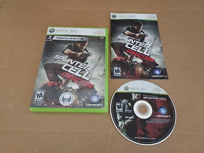 Tom Clancy's Splinter Cell: Conviction-Xbox360 (Microsoft Xbox360)Nice/Complete 