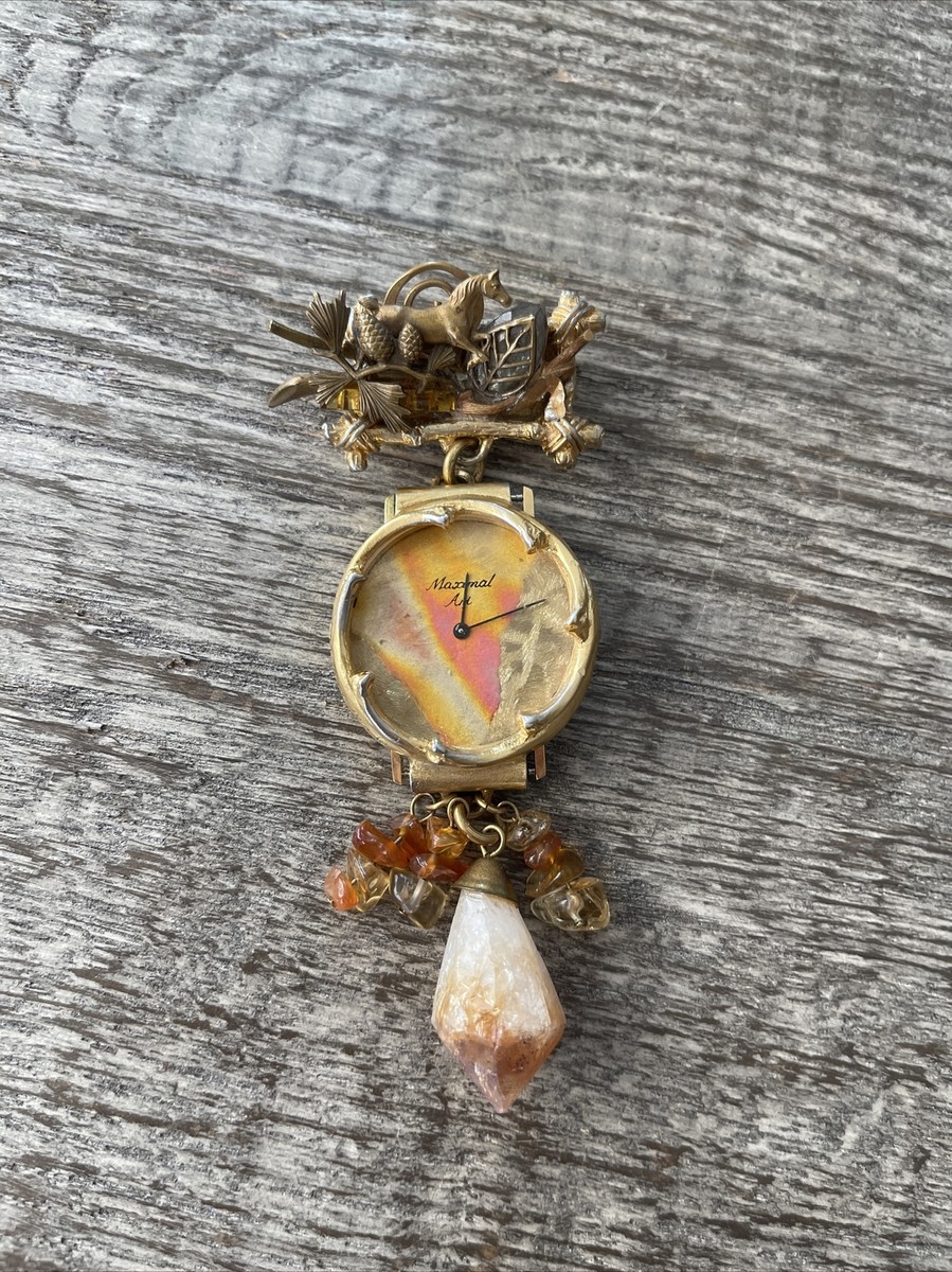Maximal Art Jewelry | Maximal Art Broach by John Wind Rare Maximal Art Jewelry | Maximal Art Broach by John Wind Rare