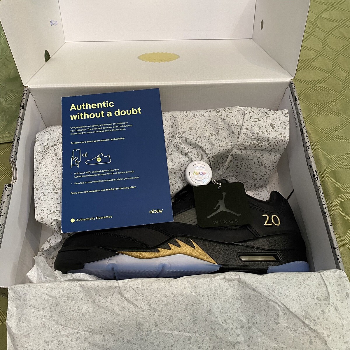 AIR JORDAN RETRO LOW WINGS SIZE DS 100% AUTHENTIC DJ1094