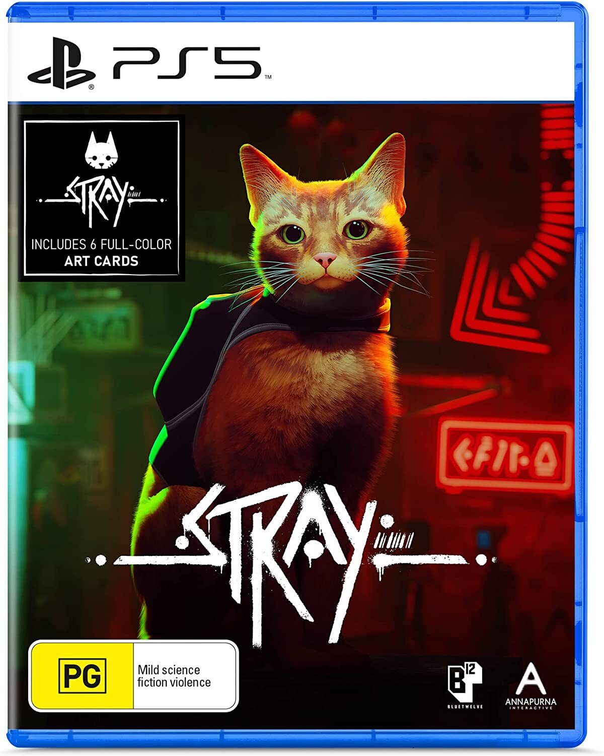 Stray PlayStation 5 PS5 GAME BRAND NEW Annapurna cyberpunk cat game FREE POSTAGE