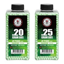 G G Armament Competition Grade GREEN Glow-in-the-Dark Airsoft Tracer BBs 2700rd
