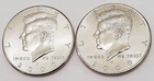 2009 P & D Kennedy Half Dollar Set (2 coins)  AVE CIRCULATED **FREE SHIPPING**