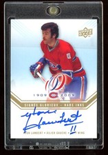 2008-09 UD Montreal Canadiens Centennial Habs INKS #YL  Yvon Lambert     *13702