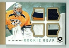 12-13 UD Upper Deck The Cup Autographed Rookie Gear  Chet Pickard  /25  
