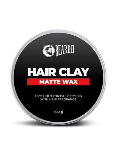 Beardo Hair Clay Matte Wax for Men - 100 gm Free Shipping - Picture 2 of 8